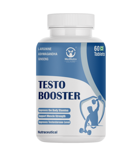 Testo Booster Tablets Label Center Page